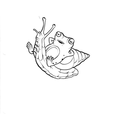 Frog flash tattoo design 23 - Laurel MD